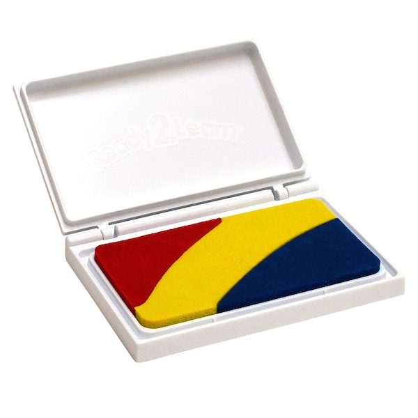 Washable Stamp Pad, 3-in-1 Primary Colors, 3PK